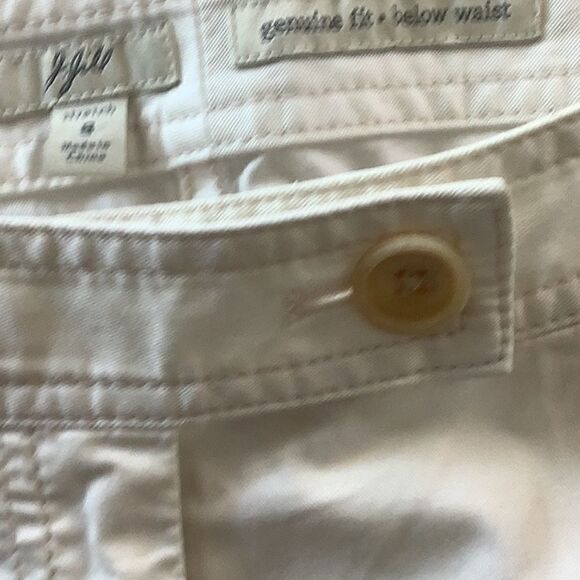 J Jill Genuine Fit Cropped Pants in Off White - Picture 5 of 6